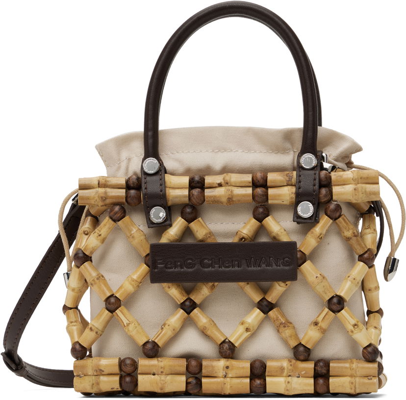 Torbica Feng Chen Wang Feng Chen Wang Woven Bamboo Bag Bež | FENG19AC16