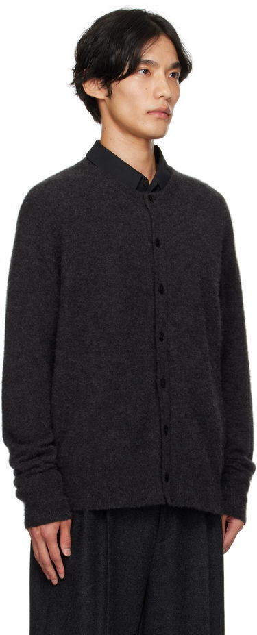 Pleteni pulover The Row The Row Danube Cardigan Siva | 1012-Y363, 1