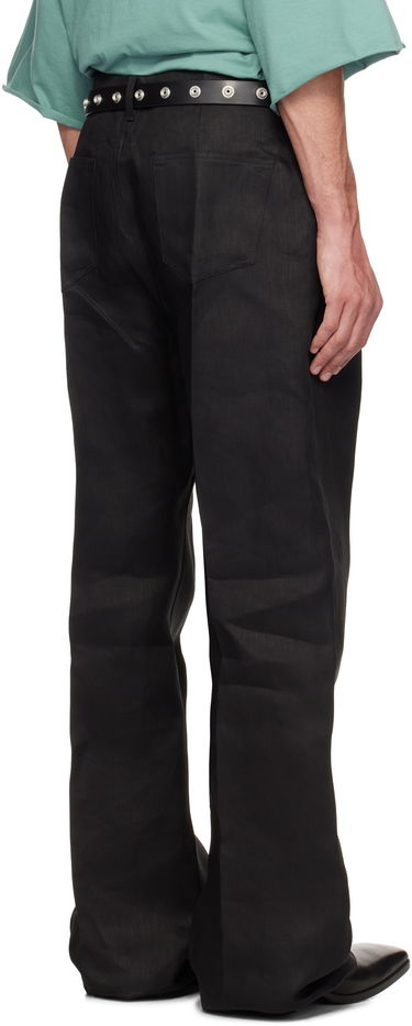 Hlače Rick Owens Rick Owens Hollywood Geth Trousers Črna | RU01E5333 TWL, 2