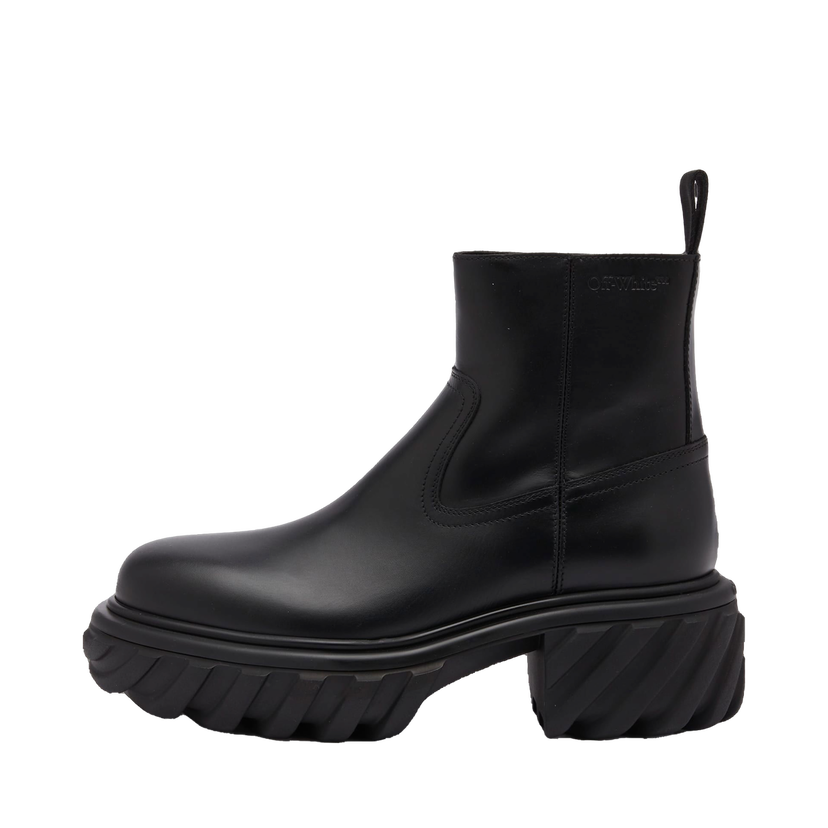 Superge in čevlji Off-White Exploration Ankle Boot Črna | OMID029C99LEA0011010