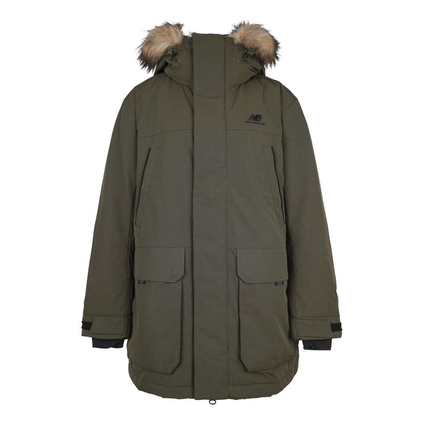 Parka New Balance Warm Long Down Parka Zelena | NPA46011-KH