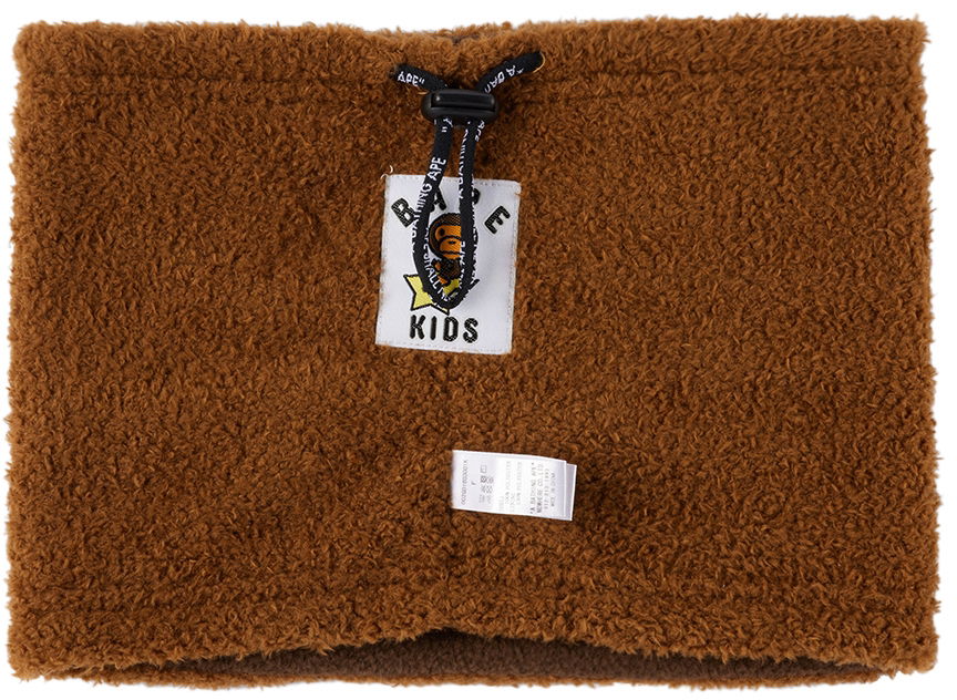 Šala BAPE Baby Milo Boa Neck Warmer Rjava | 002GDI803001K, 1