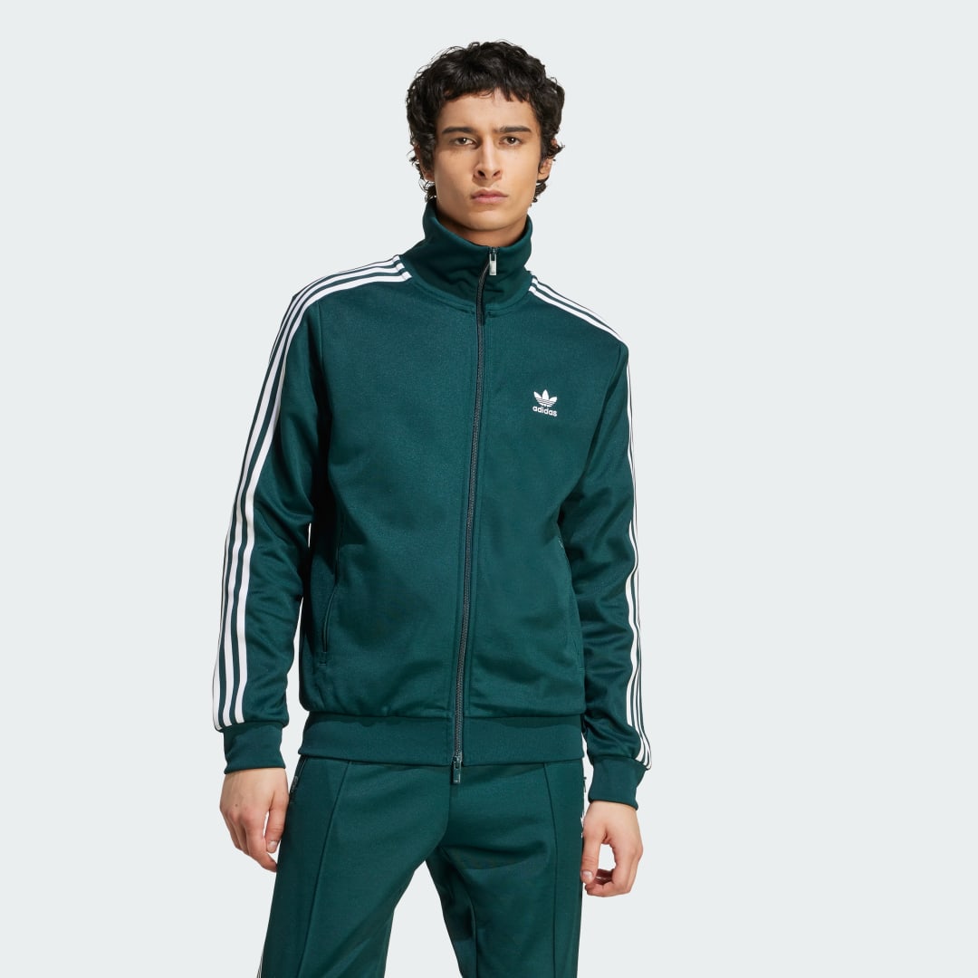 Trenirka adidas Performance Adicolor Classics Beckenbauer Track Jacket Zelena | JY1280, 0