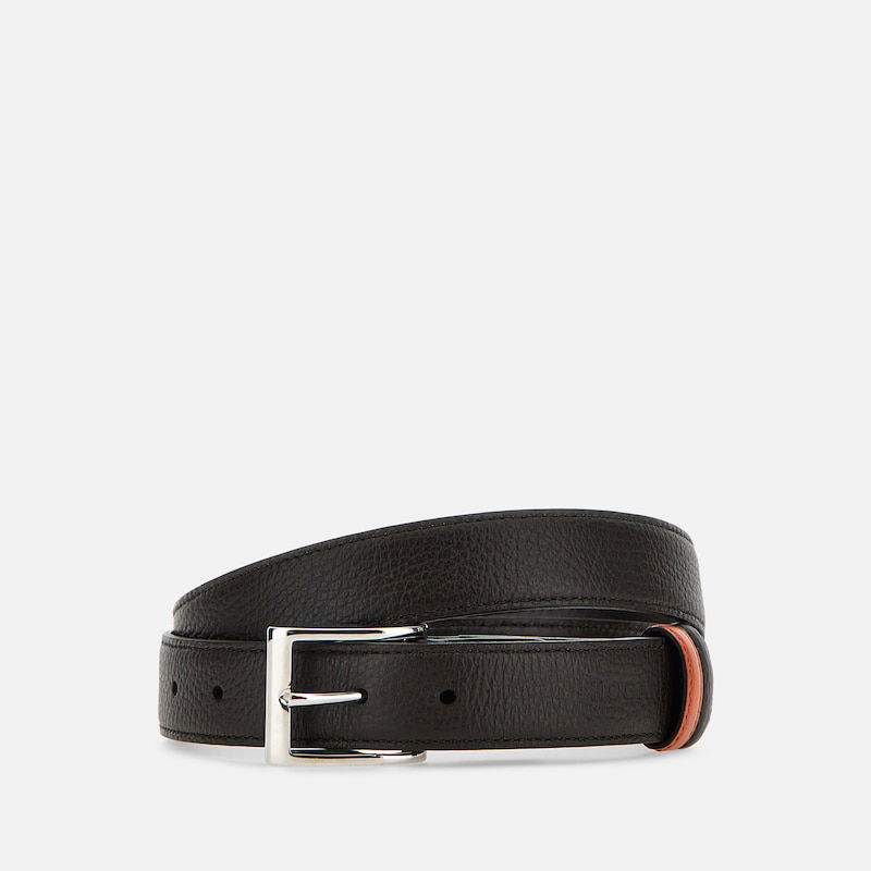 Pasovi Hogan Men's Reversible Leather Belt Črna | KFMC00N1100Q797D54
