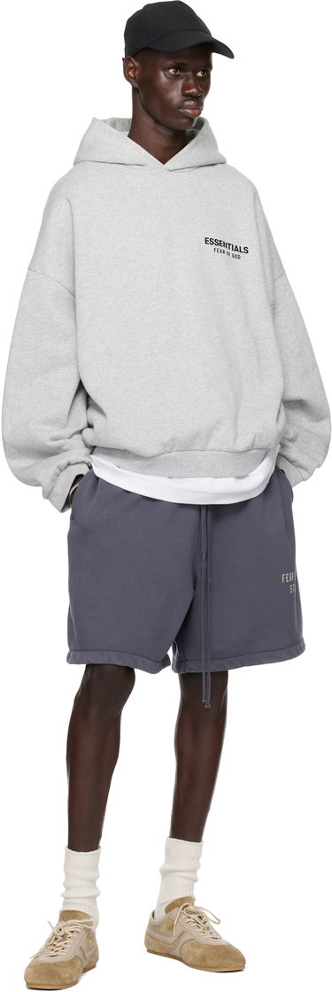 Pulover Fear of God Essentials Fleece Hoodie II FW24 Siva | 192HO246258F, 4