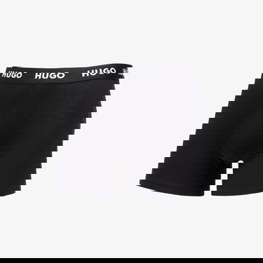Boksarice BOSS Logo-Waistband Boxer Briefs 3-Pack Black Črna | 50492348-964, 1