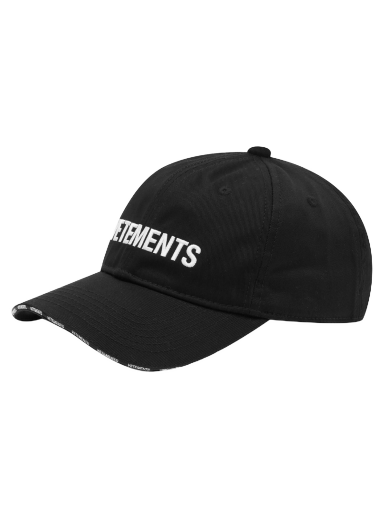 Kapa VETEMENTS Iconoc Logo Cap Black Črna | UE54CA180B