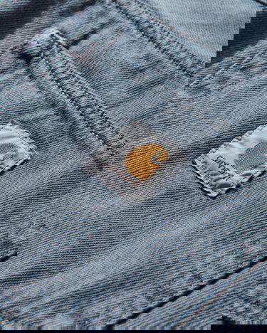 Kavbojke Carhartt WIP Carhartt WIP Landon Pants Modra | I035820.36AGD, 4