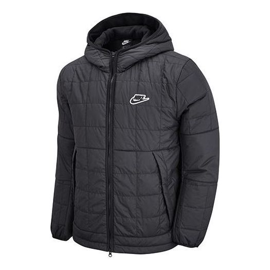 Puhovka Nike Fleece-Lined Hooded Jacket Črna | DJ0434-010