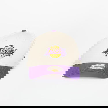 Kapa New Era Los Angeles Lakers 9FORTY NBA Colour Block Adjustable Cap Bež | 60691266, 0