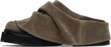 Oblačila The Attico Attico Mini Robin Slip-on Loafers Siva | 250WSH00855 LBT040AA, 2