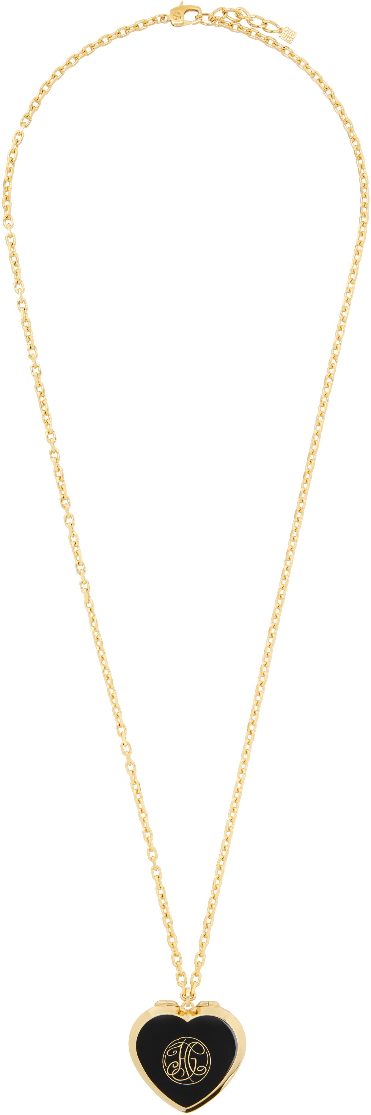 Ogrlica Givenchy Givenchy Heart Mirror Necklace Kovinski | BN00F3F045005, 0