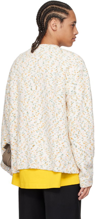 Pleteni pulover Acne Studios Acne Studios Printed Logo Knit Sweater Večbarvna | B60360-, 2