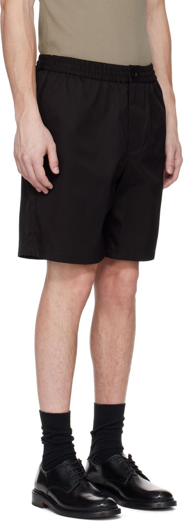 Kratke hlače AMI AMI Paris Twill Shorts Črna | HSO304.PA0007, 1
