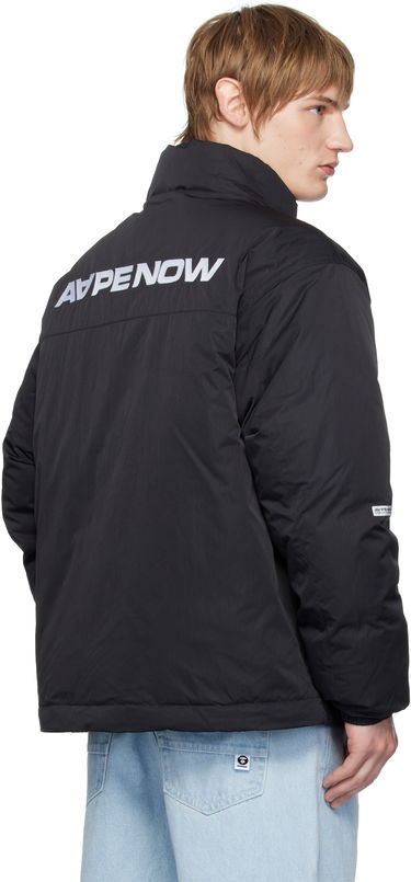 Puhovka AAPE by A Bathing Ape AAPE by A Bathing Ape 'AAPE NOW' Down Jacket Črna | AAPDNM7655XXNBKX, 2