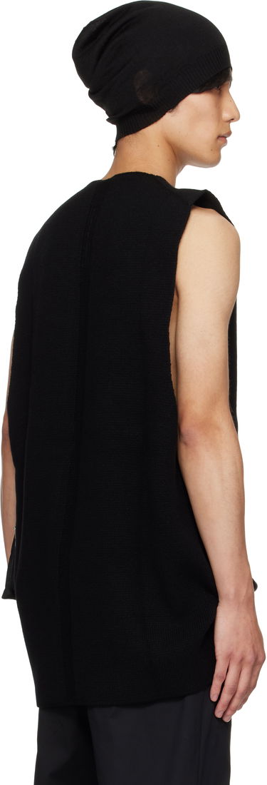Majica brez rokavov Rick Owens Rick Owens Concordians V-Neck Tank Top Črna | RU02E1683 CHWSR, 2