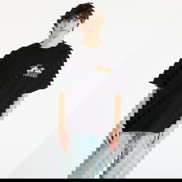 Majica Pleasures Dynamic Short Sleeve Crewneck T-Shirt with Cherub Graphic Črna | P25F046-BLACK, 0