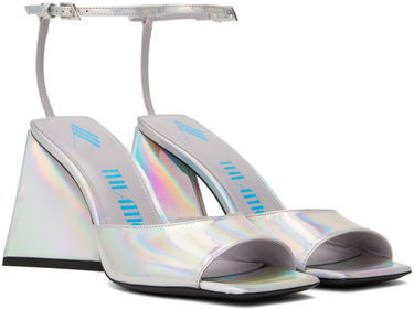 Nega čevljev The Attico Attico Piper Heeled Sandals Kovinski | 236WS599 E086, 3