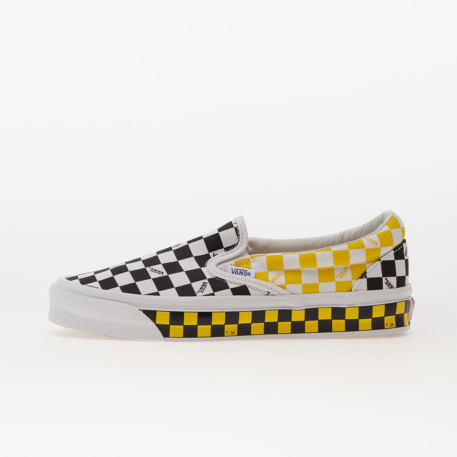 Superge in čevlji Vans OG Classic Slip-On LX Vault Checkerboard Črna | VN0A32QNY231, 0