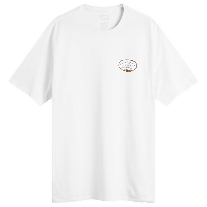 Majica Patagonia Men's Clean Climb Roots Responsibili-Tee Size Small Bela | 37795-WHI