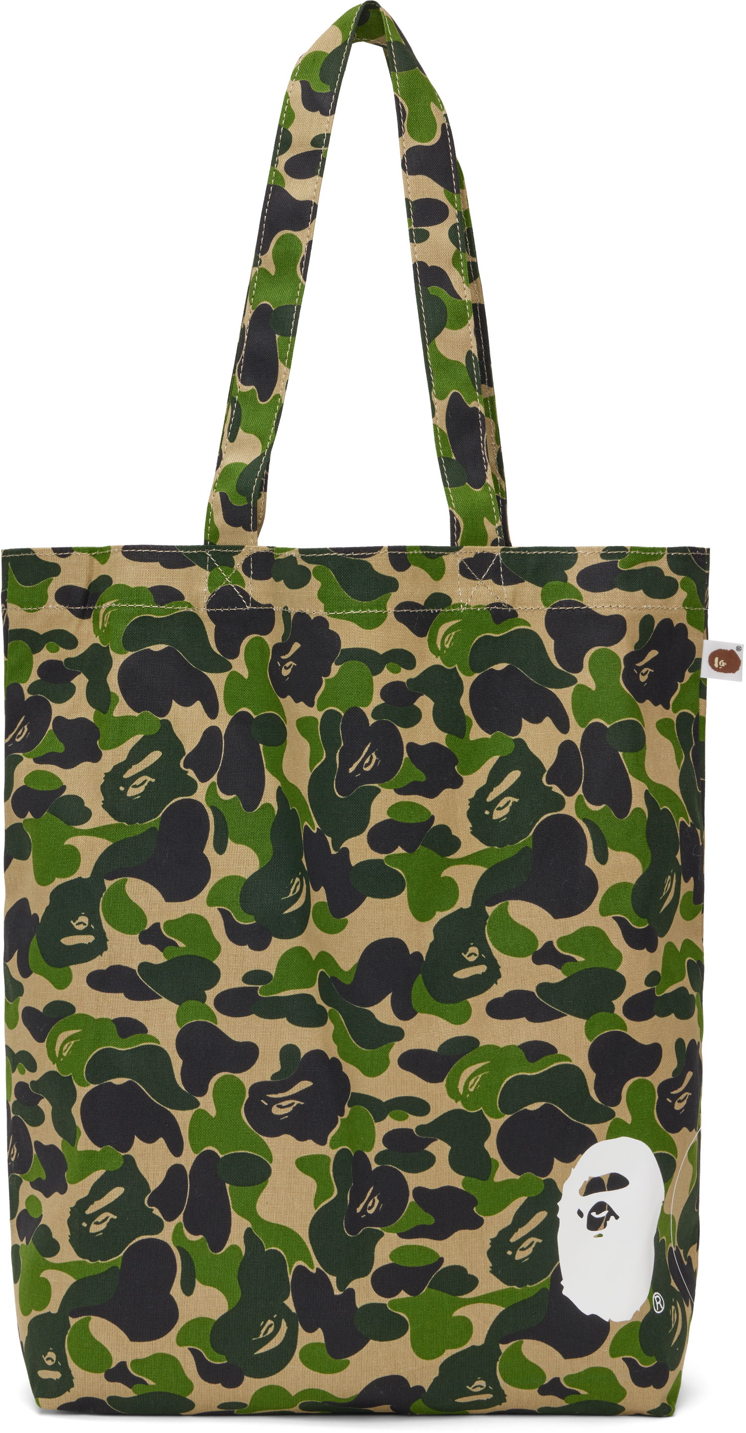 Tote bag BAPE A Bathing Ape ABC Camo Tote Bag Zelena | 001BAK801010M, 0