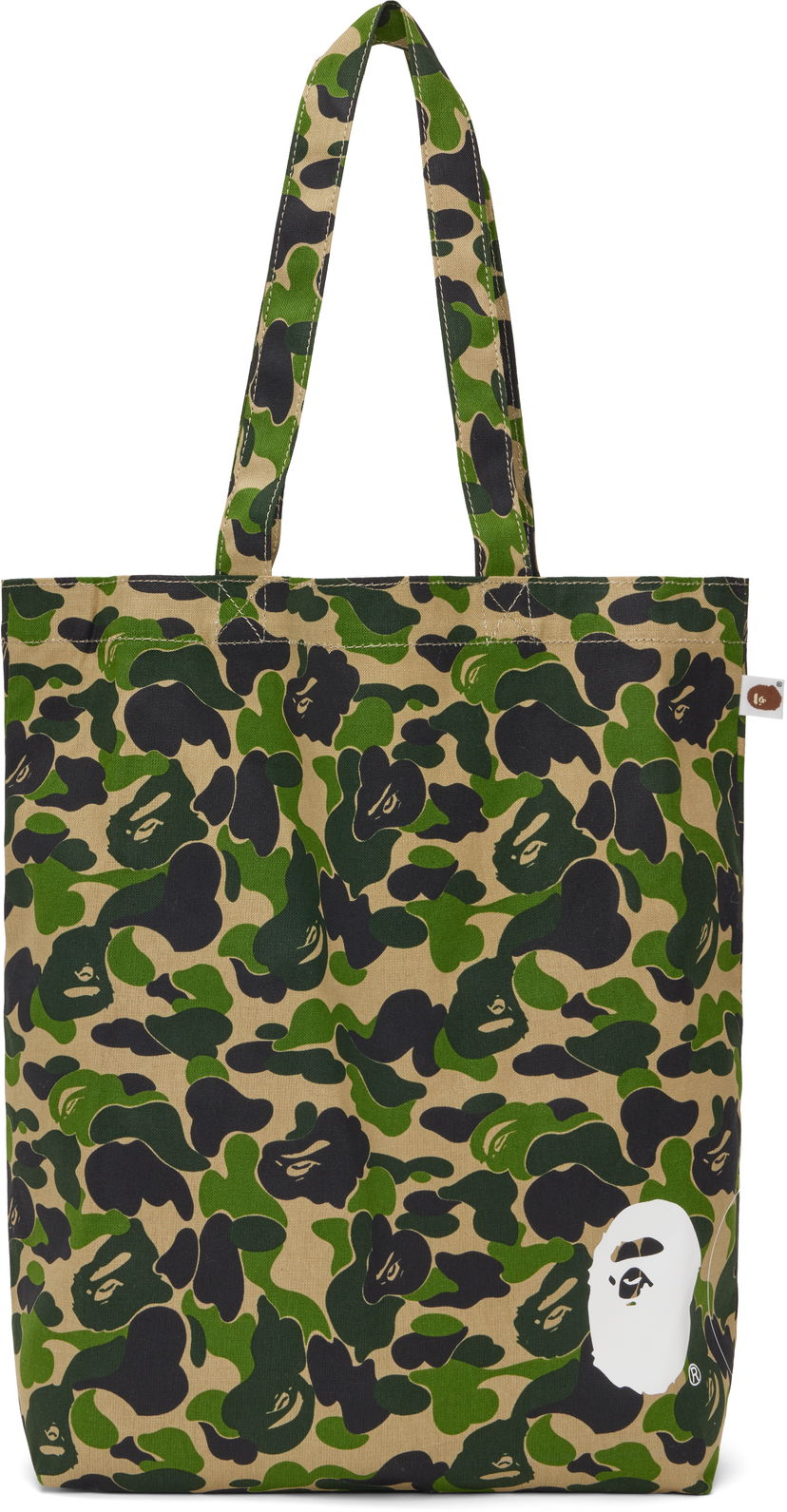 Tote bag BAPE A Bathing Ape ABC Camo Tote Bag Zelena | 001BAK801010M