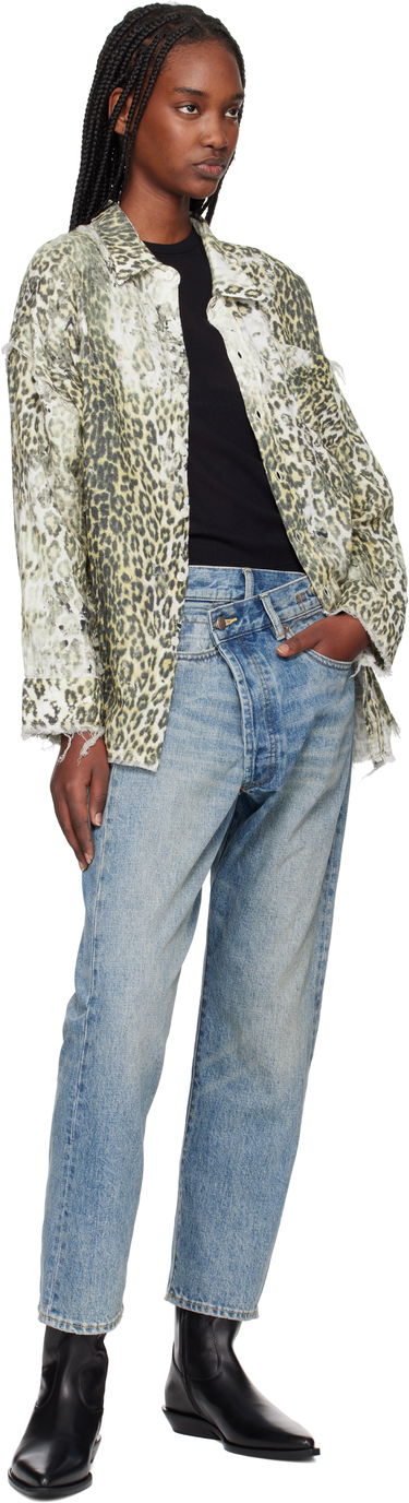 Kavbojke R13 R13 Crossover Jeans Modra | R13W2048-D149B, 3
