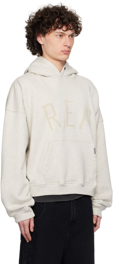 Pulover Represent Clo Represent 'Rep' Appliqué Hoodie Siva | MLM41211, 1