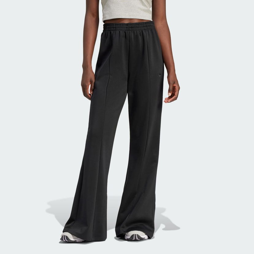 Hlače adidas Originals Premium Essentials Flared Pants Črna | IT9240