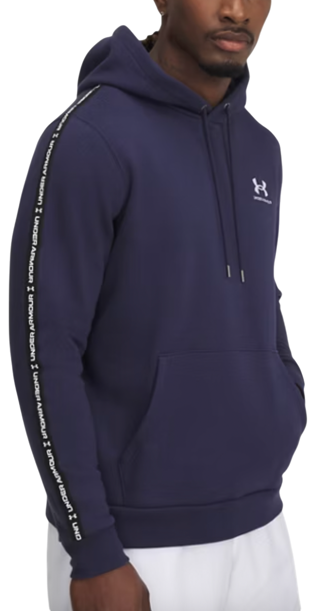 Pulover Under Armour Under Armour UA Icon Fleece HD Taping Hoodie Mornarica | 1389356-410