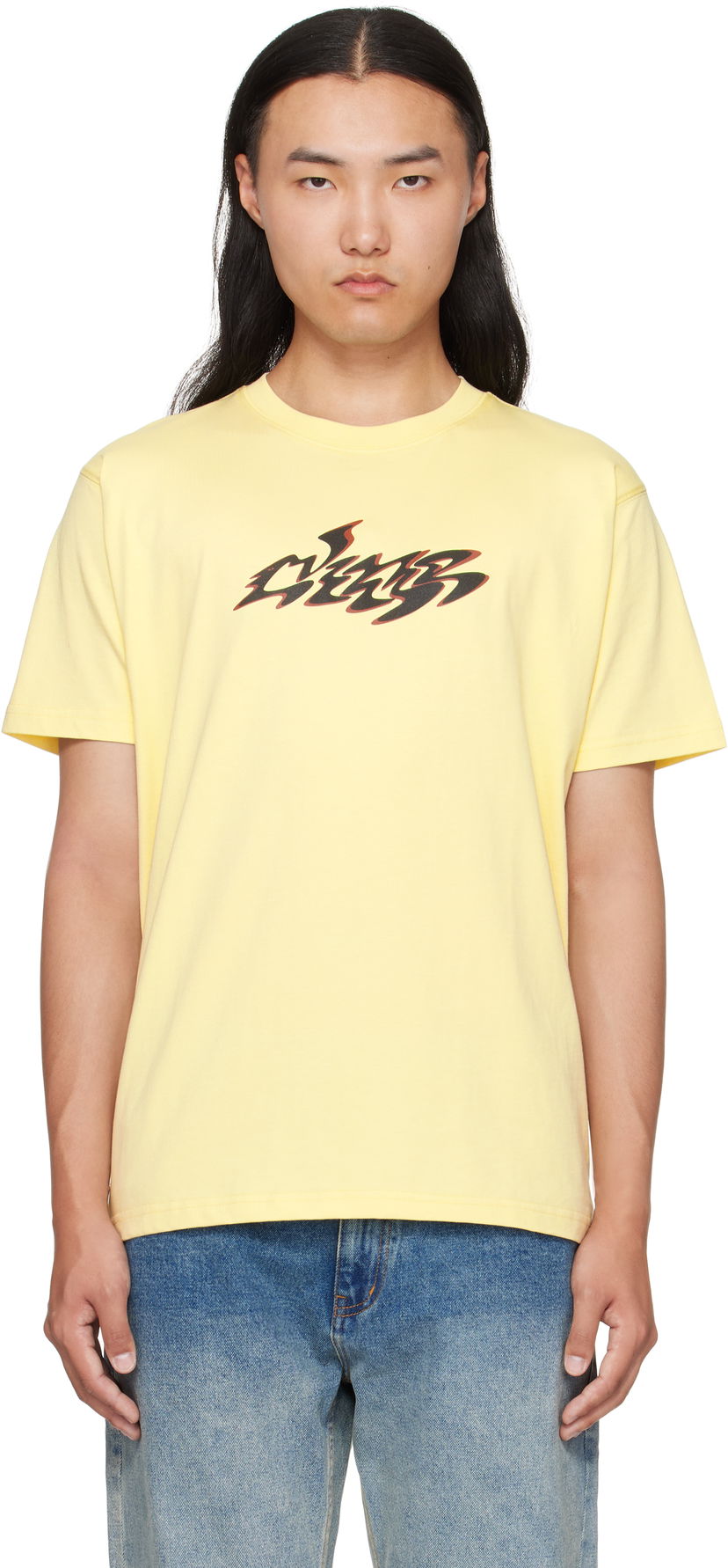 Majica Dime Dime Disco T-Shirt Rumena | DIMEFA2559ICRE