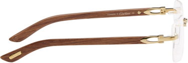 Sončna očala Cartier Rectangular Glasses Bež | CT0453O-004, 1