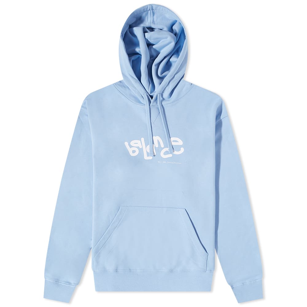 Pulover Objects IV Life Balance Print Hoodie Modra | OBJ-001-108-20, 0