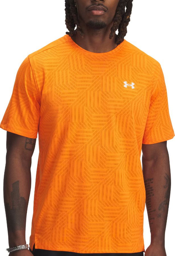 Majica Under Armour UA Tech Vent Geotessa Short Sleeve T-Shirt Oranžna | 1382182-835