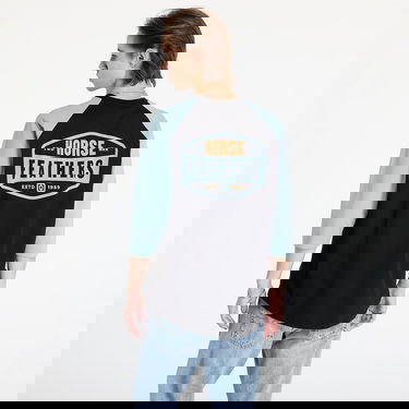 Majica Horsefeathers Hexagon II Raglan T-Shirt Black M Črna | SM1353A, 2