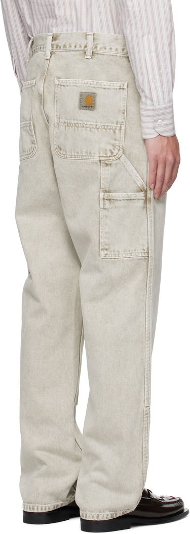 Kavbojke Carhartt WIP Carhartt WIP Double Knee Jeans Bež | I035825, 2