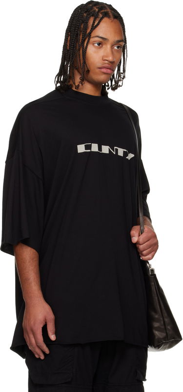 Majica Rick Owens DRKSHDW Concordians Tommy Oversized Graphic T-shirt Črna | DU02E7259 RNEP2, 1