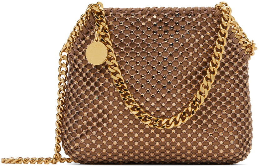 Torbica Stella McCartney Stella McCartney Falabella Mini Chain Bag Rjava | 700109WP0329