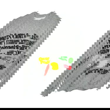 Pulover Cactus Jack by Travis Scott Cactus Plant Flea Market x Script Crewneck Sweatshirt Siva | CJMD CS168 SPOR, 1