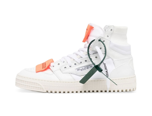 Superge in čevlji Off-White LEATHER HI TOP SNEAKERS Bela | OMIA065C99LEA0010120