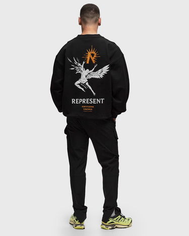 Pleteni pulover Represent Clo Represent ICARUS SWEATER Črna | MLM469-01, 1