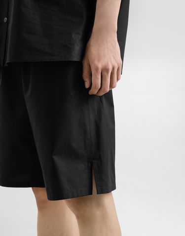 Kratke hlače Dolce & Gabbana Dolce & Gabbana Cotton Drawstring Shorts Črna | GV37ATGI960N0000, 3