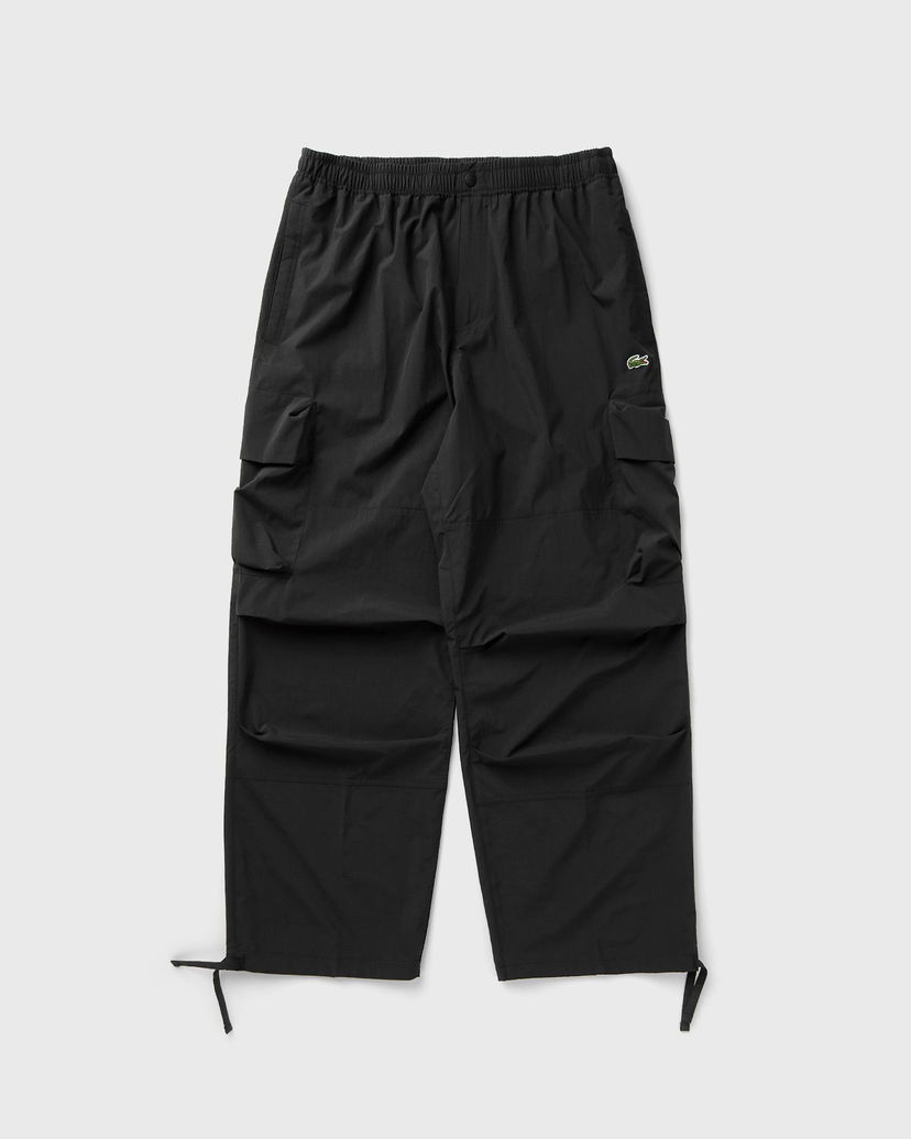 Cargo hlače Lacoste Cargo Pants Črna | XH2930-031