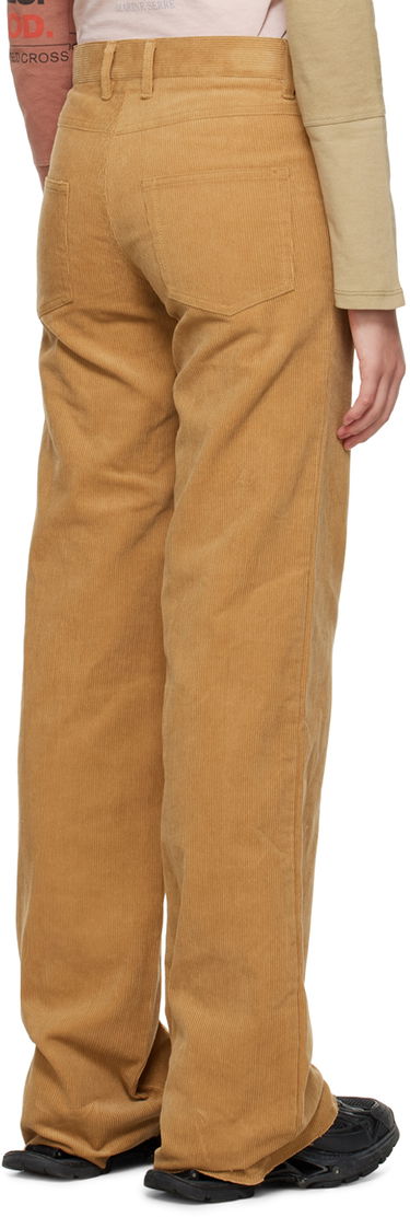 Hlače We11done We11done Wide Corduroy Trousers Rjava | WD-PT3-22-287-W-CM, 2