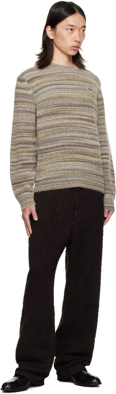 Pleteni pulover Lacoste Lacoste Knit Alpaca and Wool Blend Sweater Bež | AH5221_9IP, 3