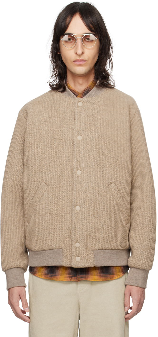 Bomber jakna A.P.C. Mick Bomber Jacket Bež | WOAQR-M02888, 0