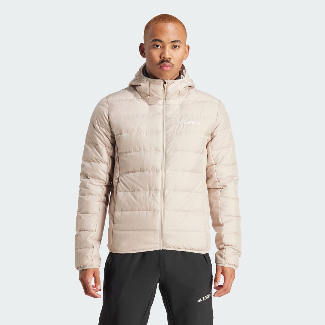 Jakna adidas Performance Terrex Multi Light Down Hooded Jacket Bež | IP3550, 0