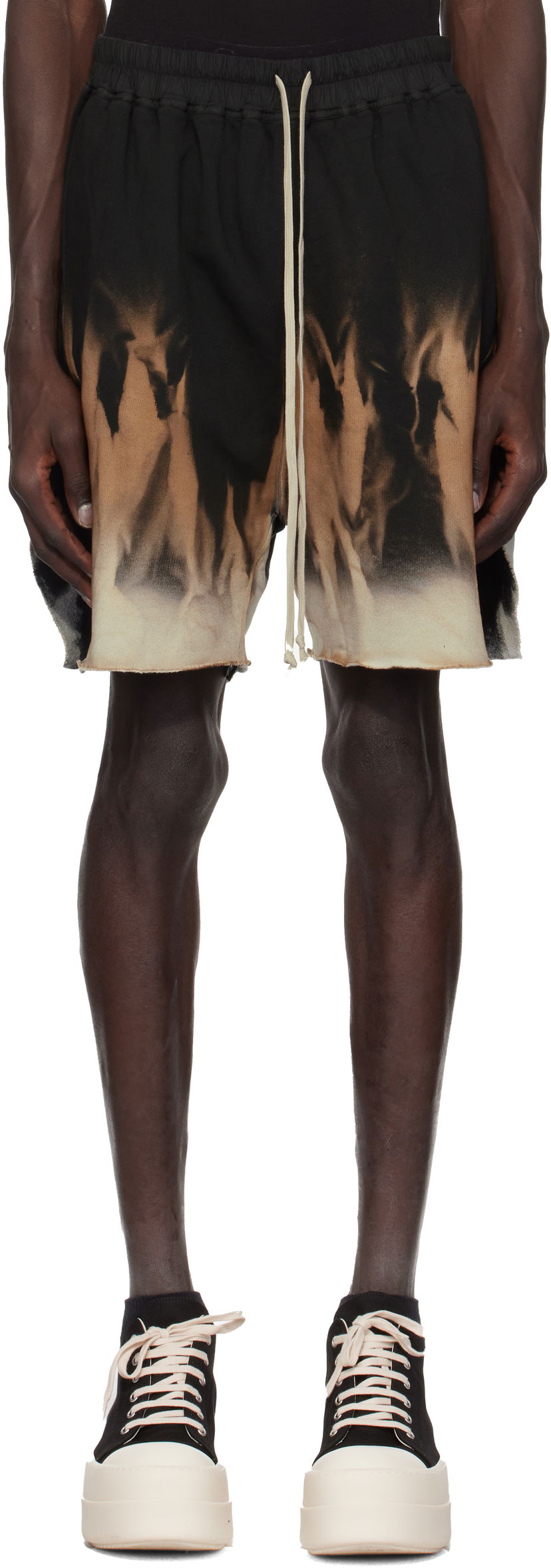 Kratke hlače Rick Owens Rick Owens DRKSHDW Porterville Long Boxers Shorts Rjava | DU02D2390 FSUN