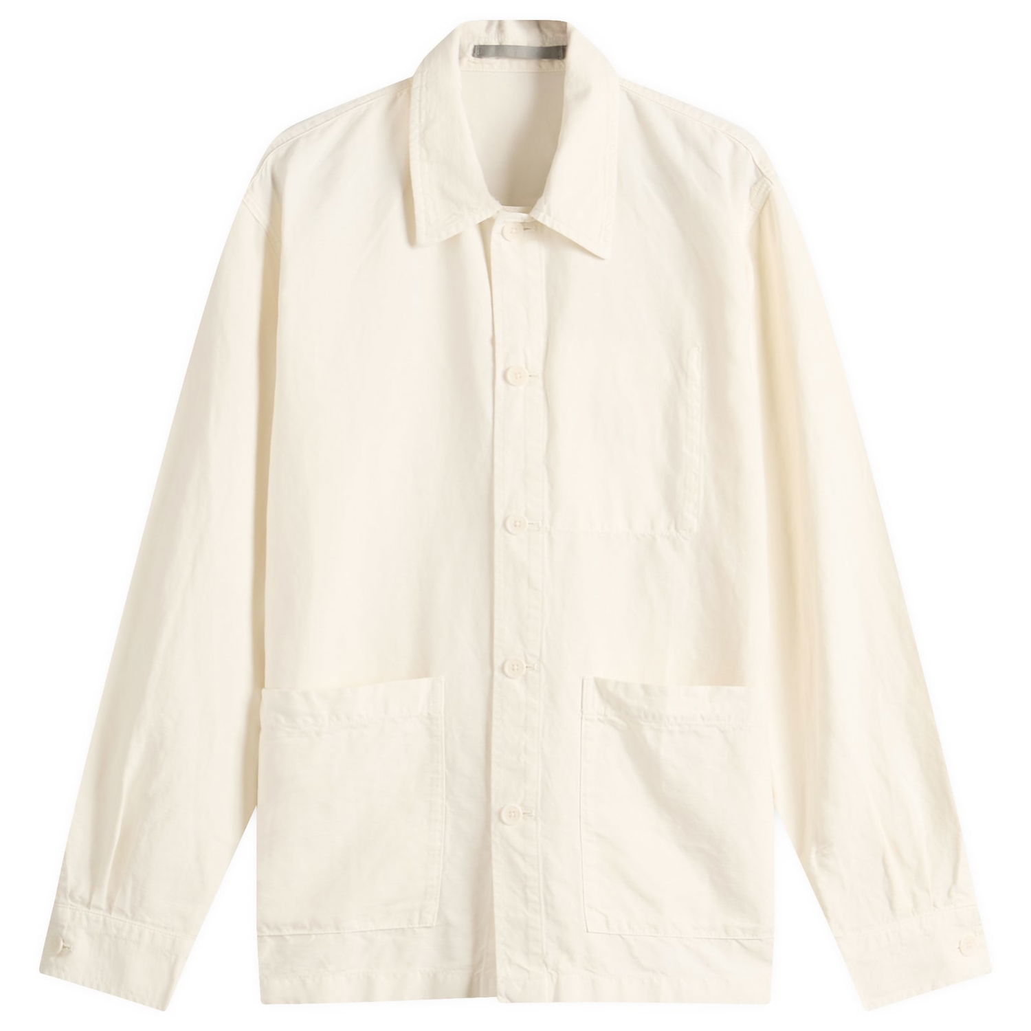 Srajce NORSE PROJECTS Julian Cotton Linen Overshirt, Size Large Bela | N40-0823-0219, 1