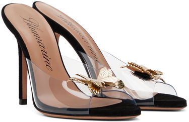 Modni dodatki Blumarine Blumarine Dafne Heeled Mules Črna | 6A4555EX124S3403, 3